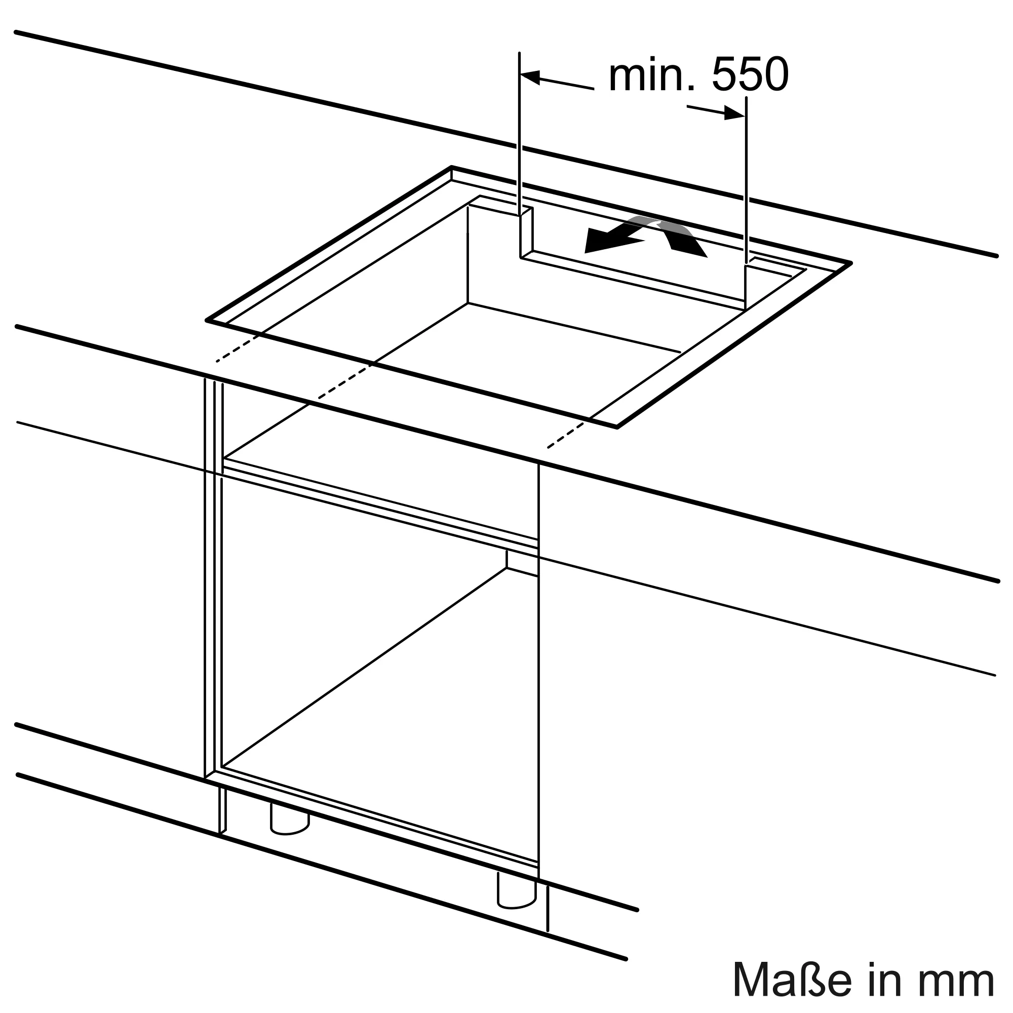 Neff TPT5820X Induktions-Einbaukochfeld 80 cm Schwarz