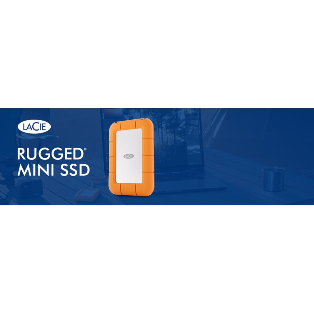 LaCie Rugged Mini SSD 500 GB USB3.2 Gen 2x2 (Type-C)