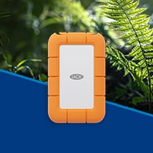 LaCie Rugged Mini SSD 500 GB USB3.2 Gen 2x2 (Type-C)