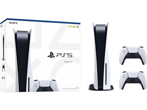 Sony PlayStation 5 Slim | Disc Edition | inkl. 2. Controller 