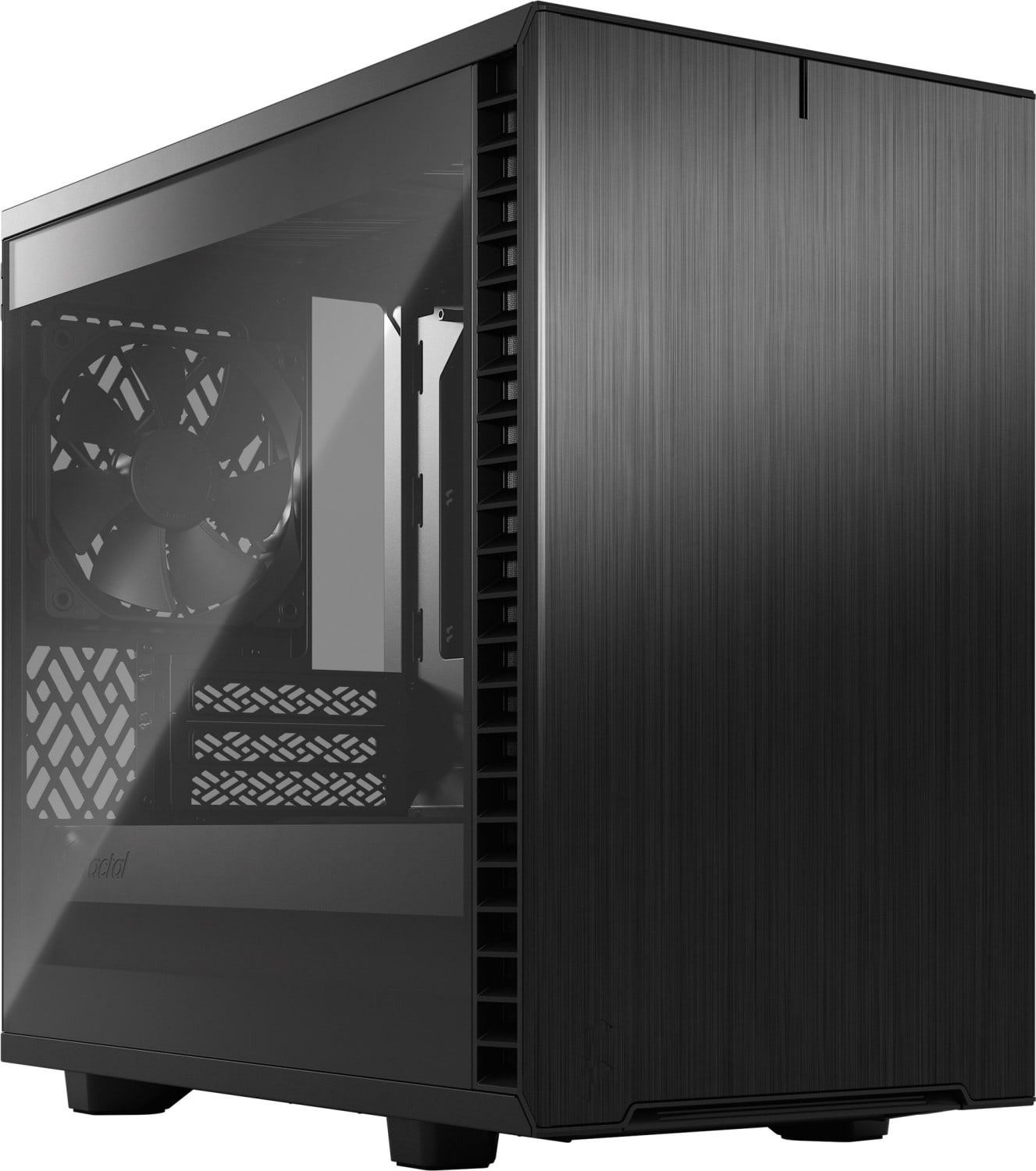 Fractal Design Define 7 Nano Gaming Gehäuse Black TG Light Tint m. Seitenfenster