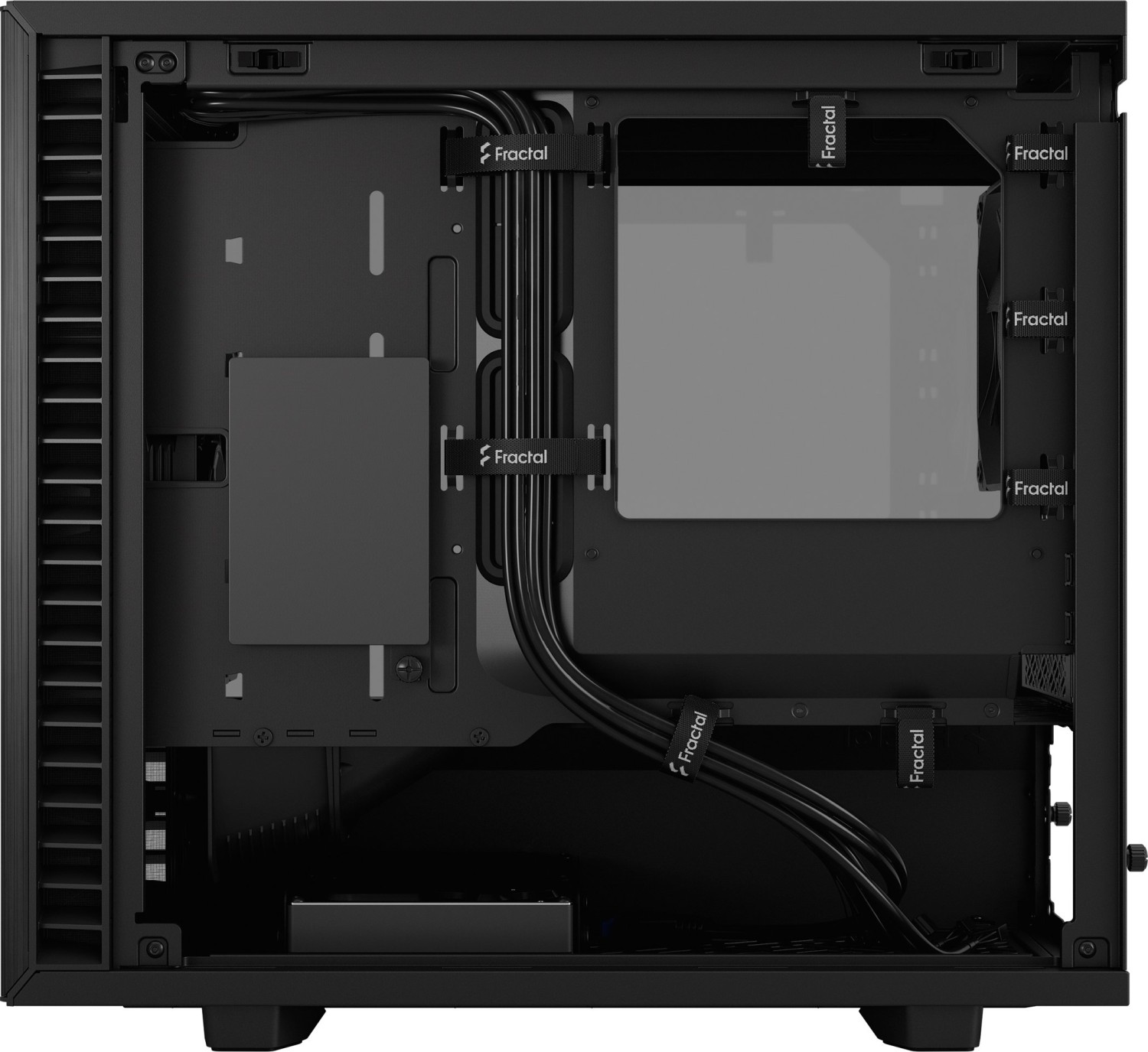 Fractal Design Define 7 Nano Gaming Gehäuse Black TG Light Tint m. Seitenfenster