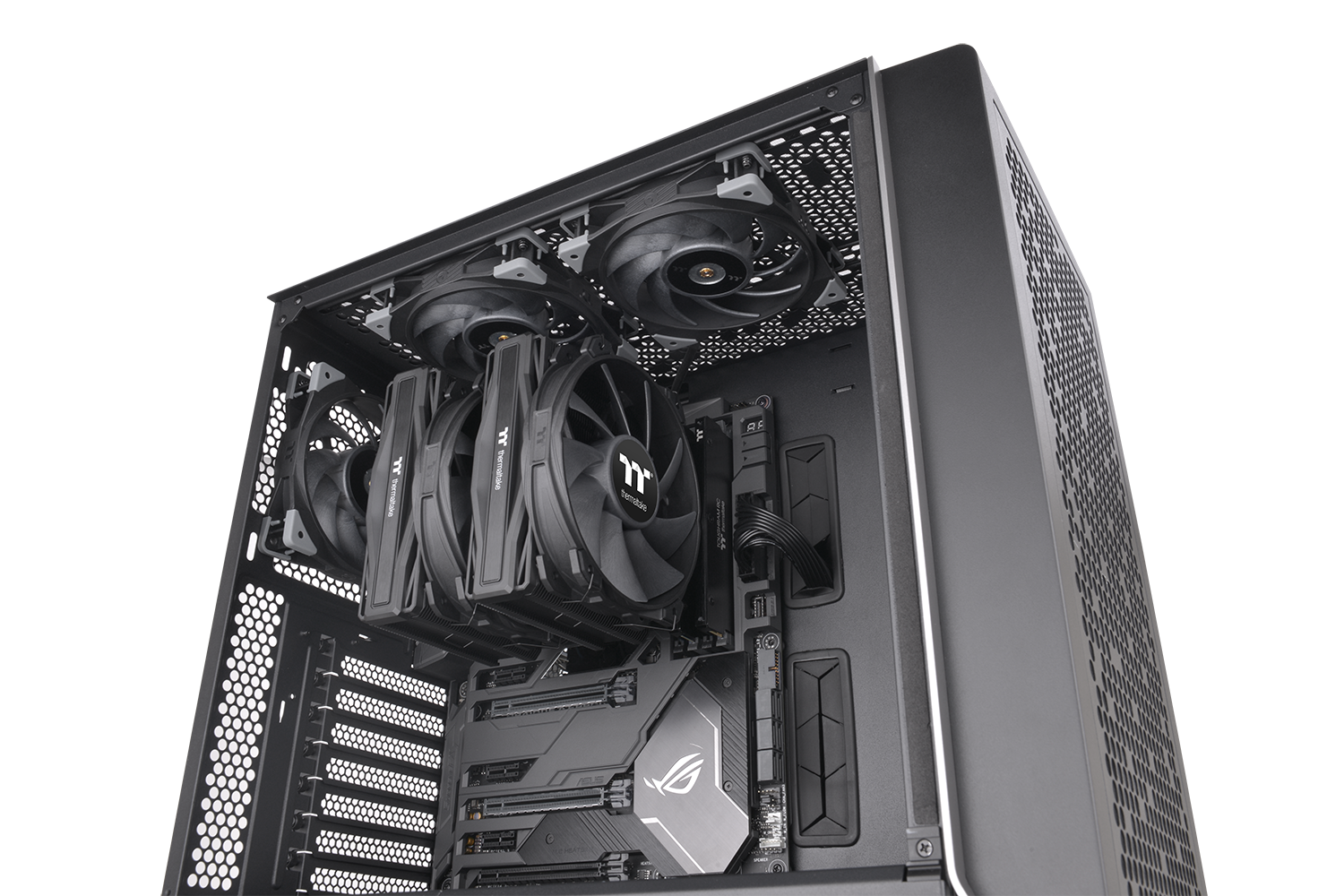 Thermaltake TOUGHAIR 710 Black Luftkühler für AMD- und Intel-CPUs