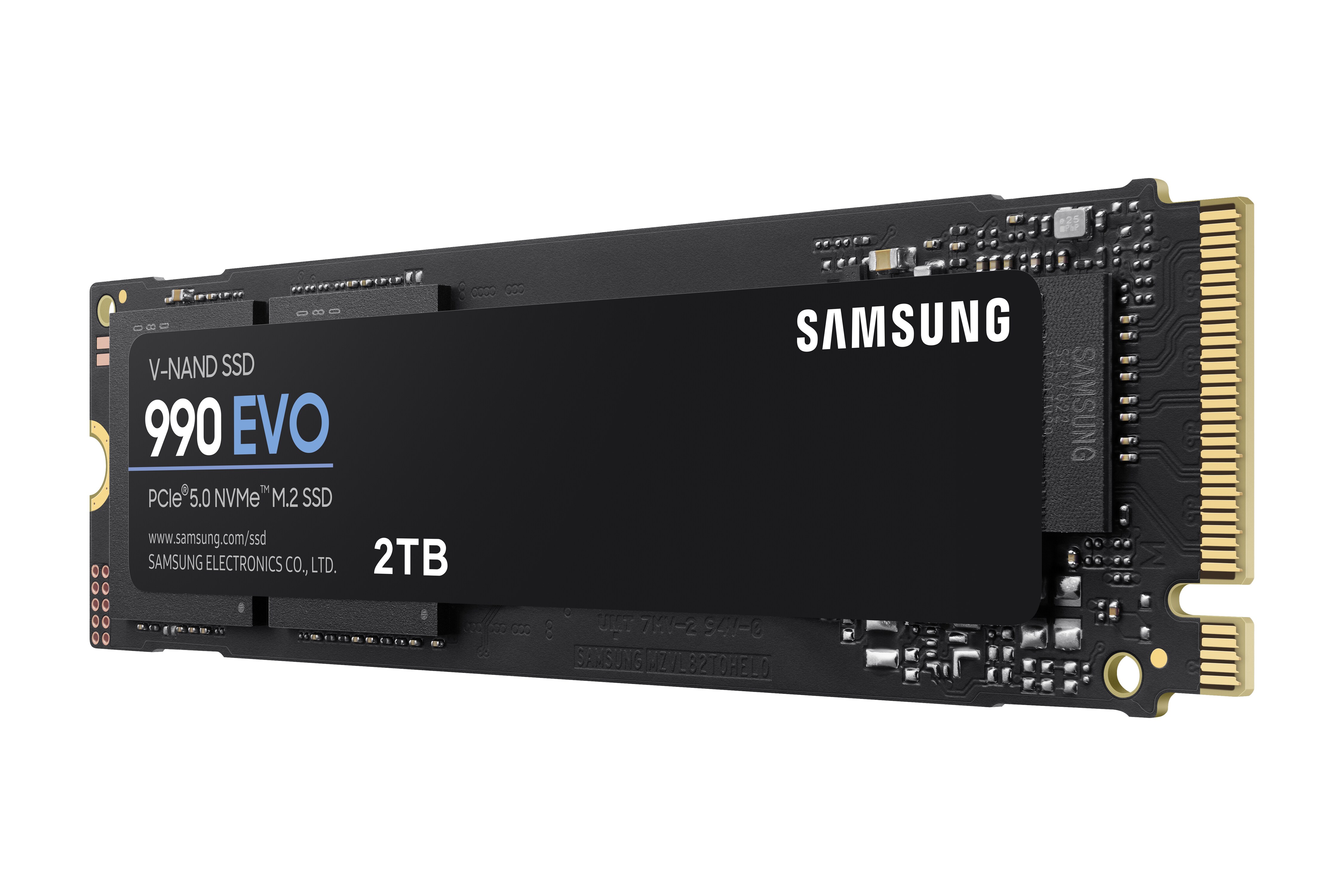 Samsung 990 EVO NVMe 2.0 SSD 2 TB M.2 2280 TLC