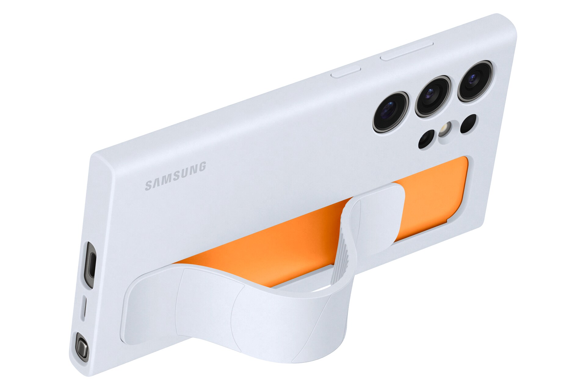 Samsung Standing Grip Case EF-GS921 für Galaxy S24 Ultra Light Blue