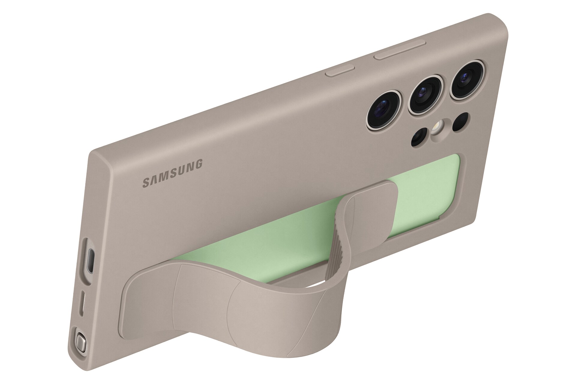 Samsung Standing Grip Case EF-GS928 für Galaxy S24 Ultra Taupe ++ Cyberport