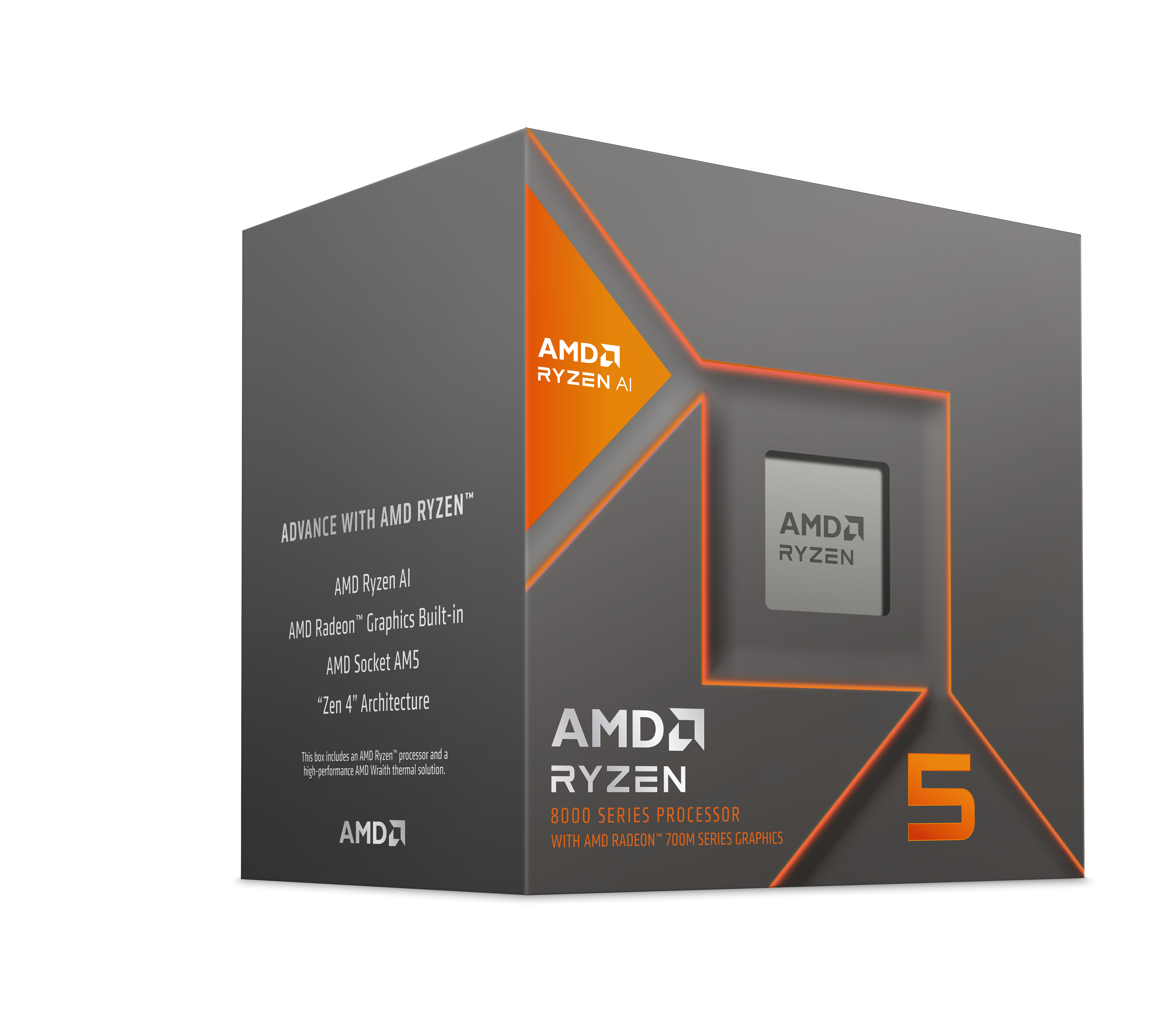 AMD Ryzen 5 8600G mit AMD Radeon Grafik (6x 3,8 GHz) 22MB Sockel AM5 CPU BOX