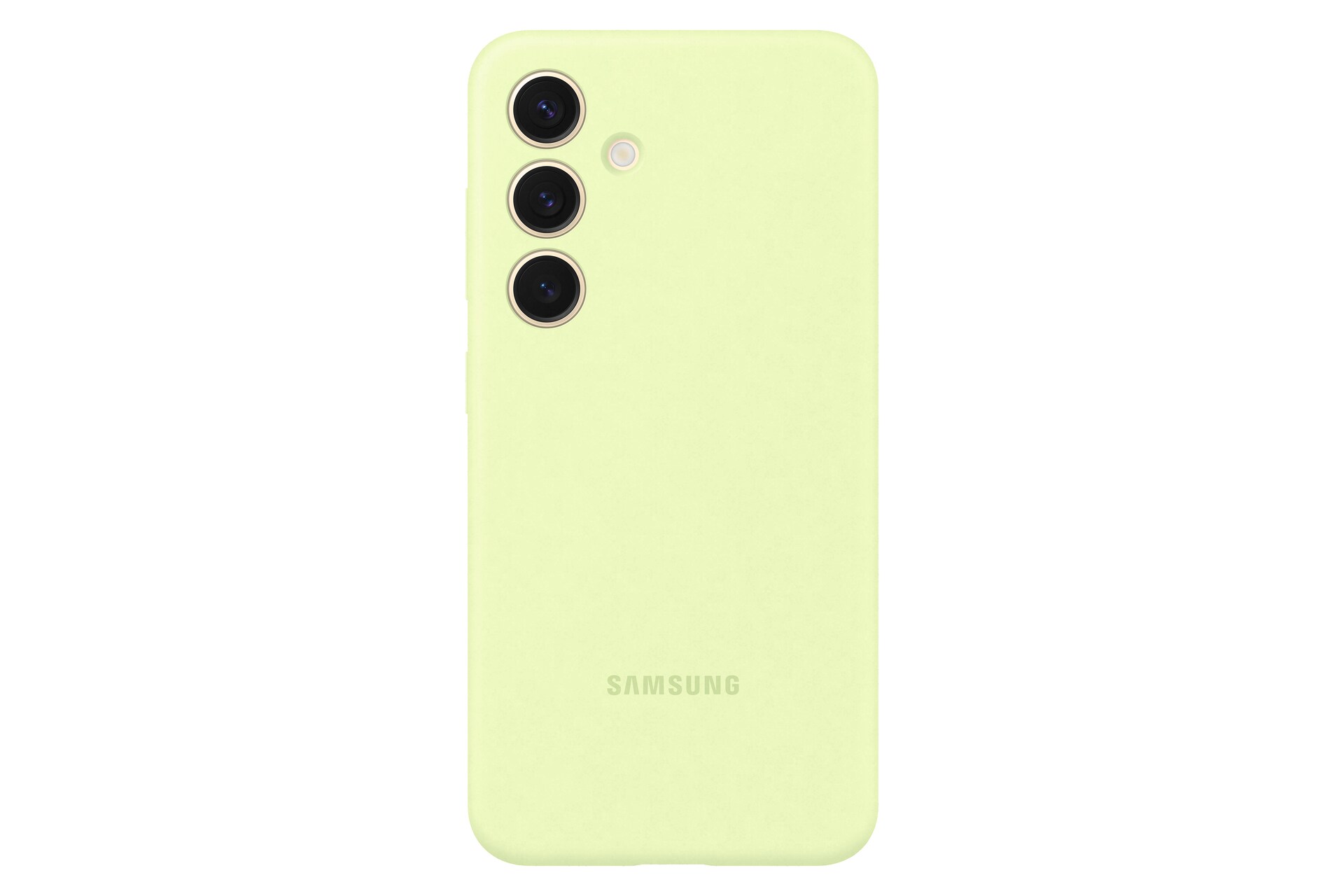 Samsung Silicone Case EF-PS921 für Galaxy S24 Dark Light Green