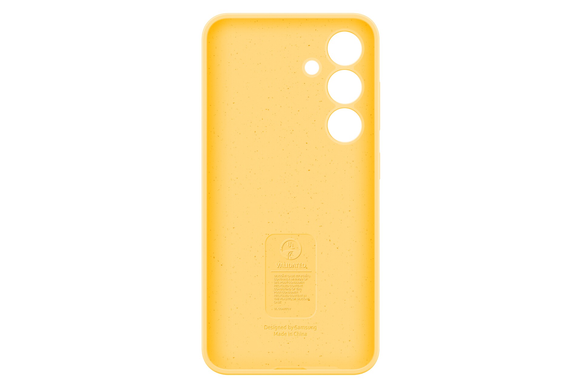 Samsung Silicone Case EF-PS921 für Galaxy S24 Yellow