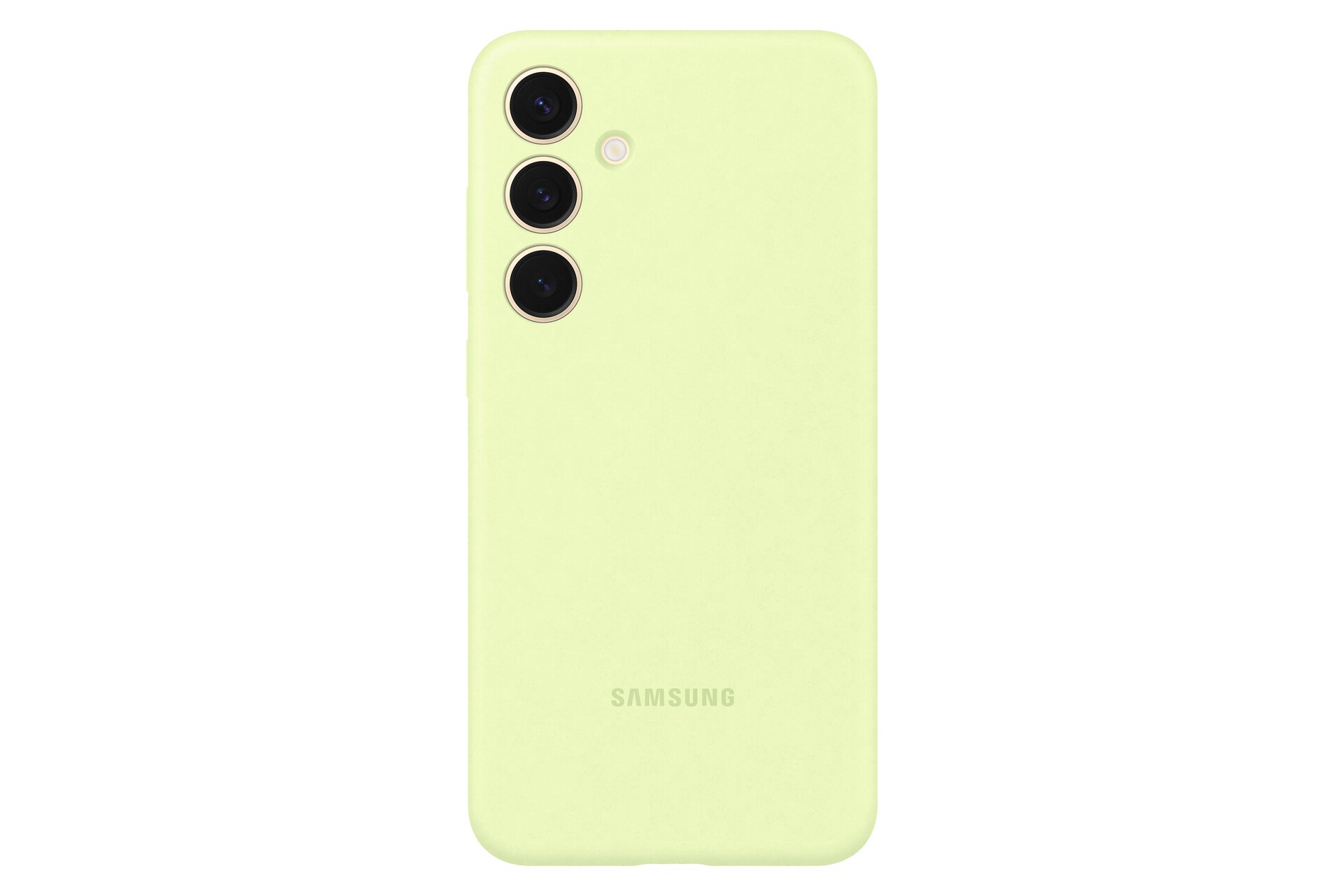 Samsung Silicone Case EF-PS926 für Galaxy S24+ Light Green