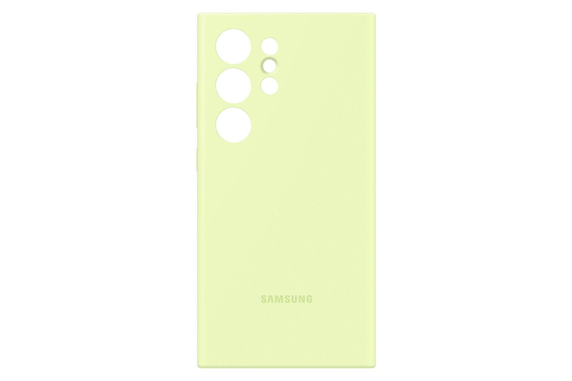 Samsung Silicone Case EF-PS928 für Galaxy S24 Ultra Light Green