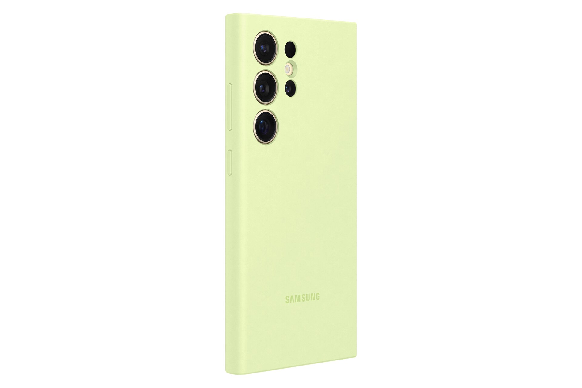 Samsung Silicone Case EF-PS928 für Galaxy S24 Ultra Light Green