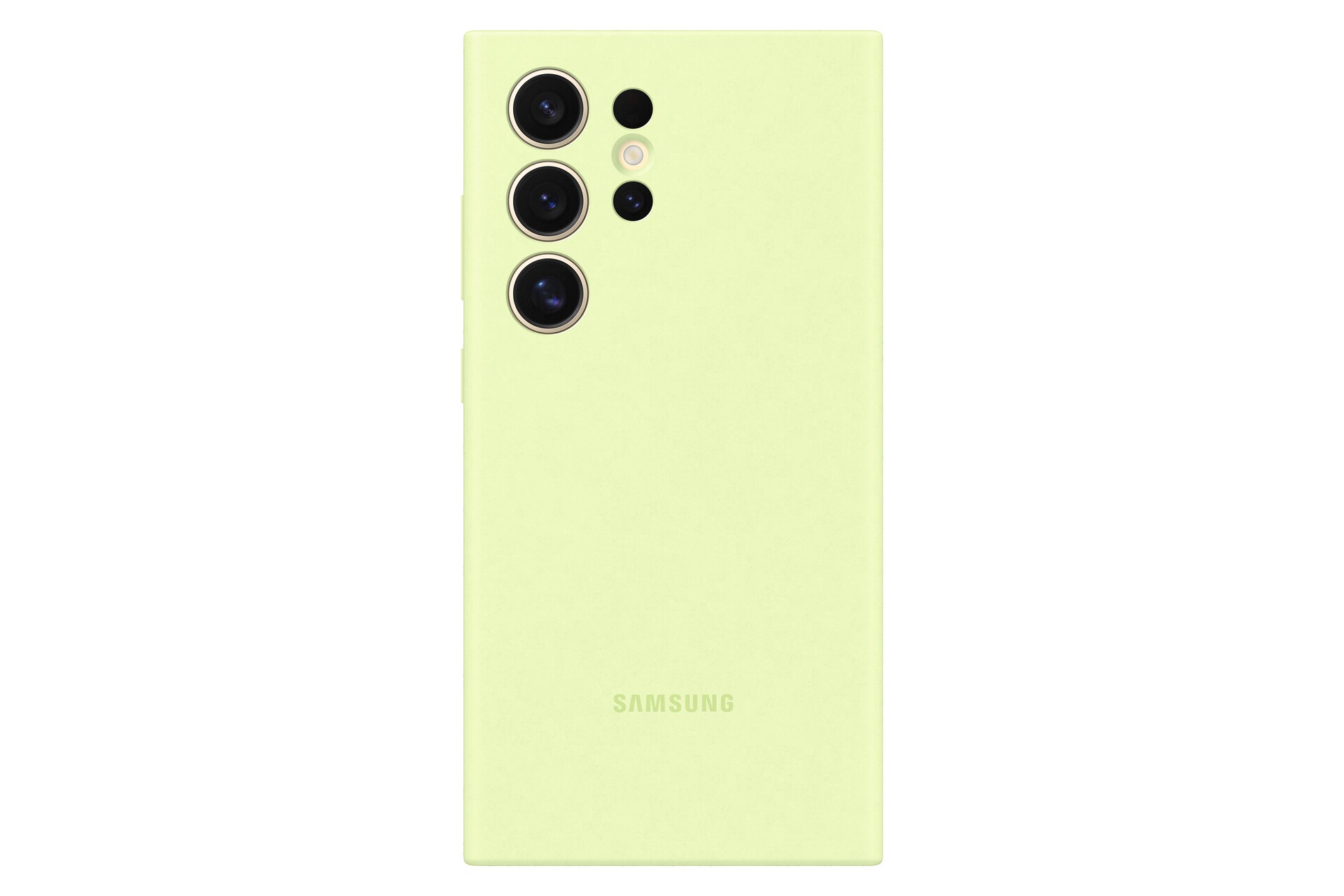 Samsung Silicone Case EF-PS928 für Galaxy S24 Ultra Light Green