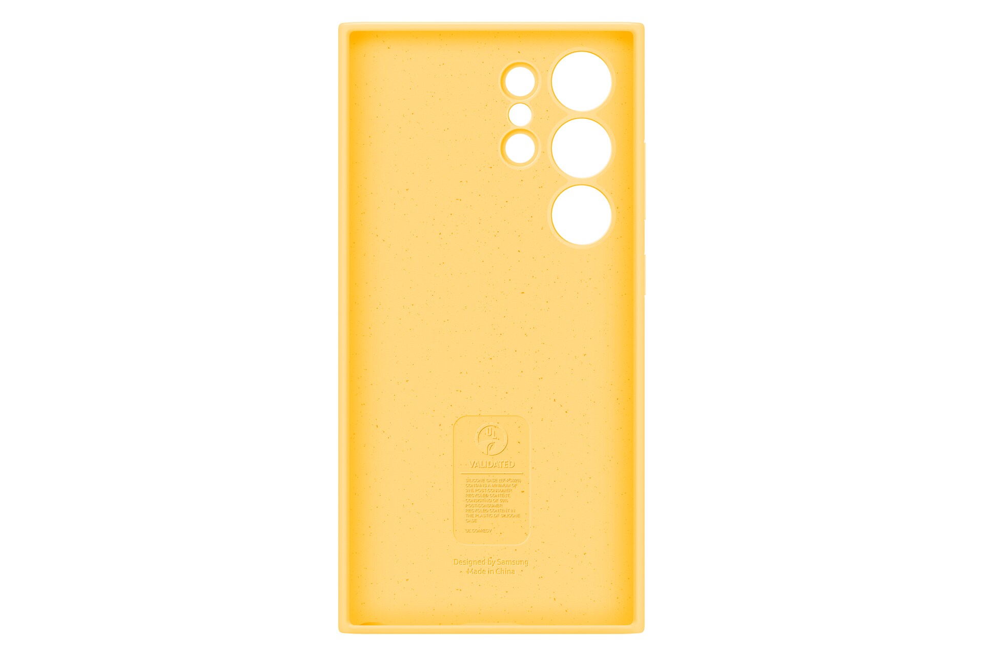 Samsung Silicone Case EF-PS928 für Galaxy S24 Ultra Yellow