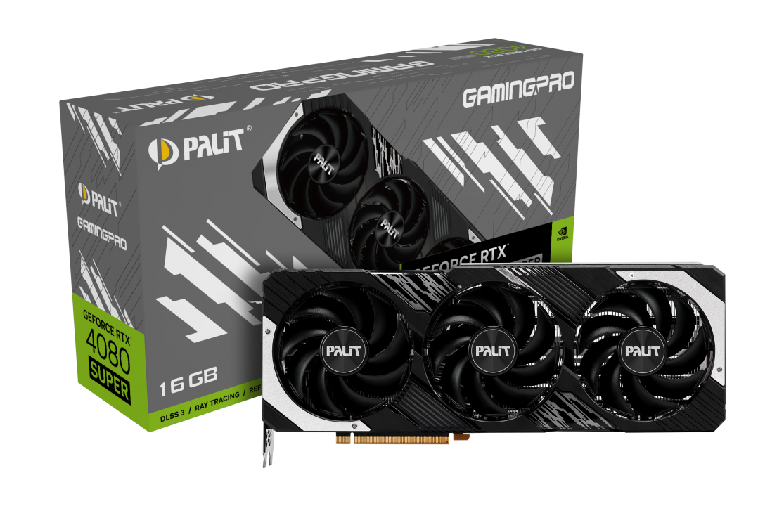 PALIT GeForce RTX 4080 Super GamingPro 16GB GDDR6X Grafikkarte HDMI/3xDP