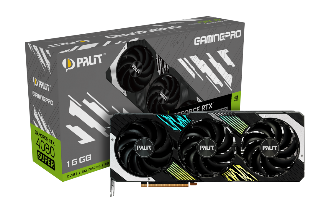 PALIT GeForce RTX 4080 Super GamingPro 16GB GDDR6X Grafikkarte HDMI/3xDP