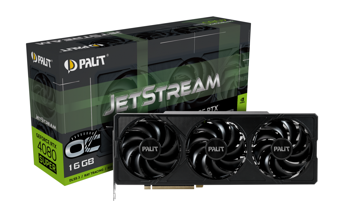 PALIT GeForce RTX 4080 Super JetStream OC 16GB GDDR6X Grafikkarte HDMI/3xDP