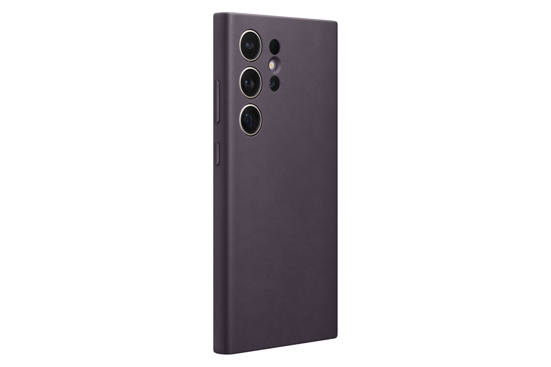 Samsung by Hochuen Vegan Leather Case GP-FPS928 für S24 Ultra Dark Violet