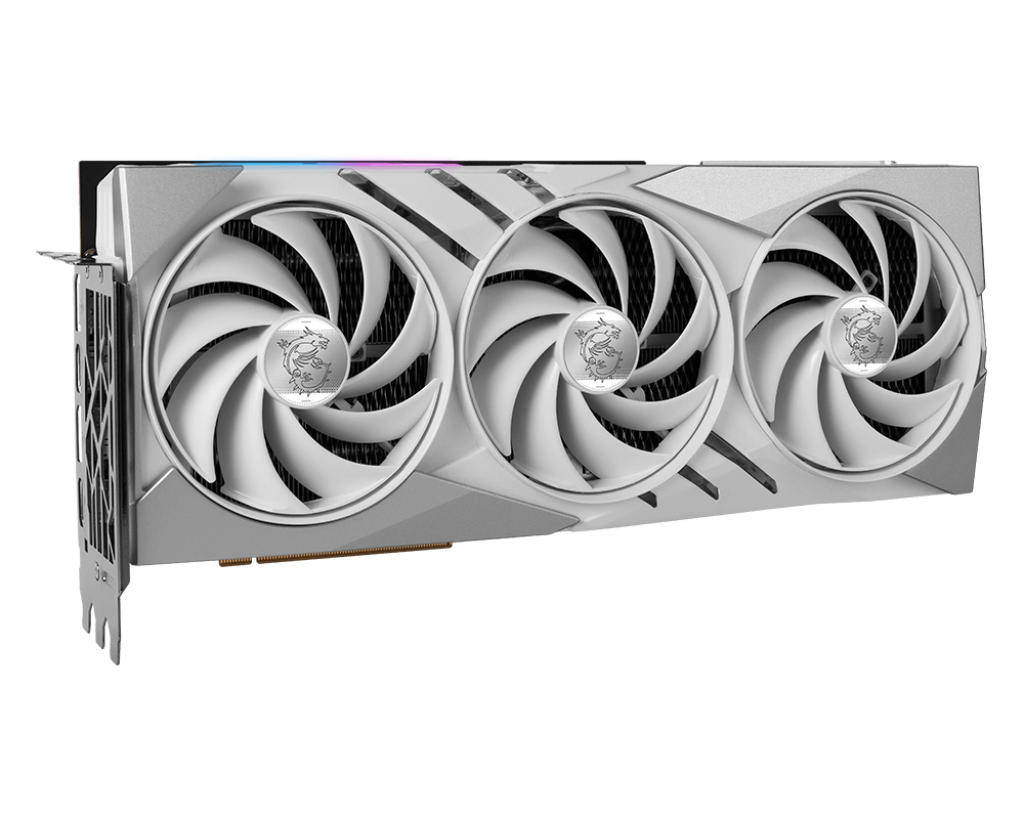 MSI GeForce RTX 4080 SUPER 16GB Gaming X SLIM White Grafikkarte 3xDP/HDMI