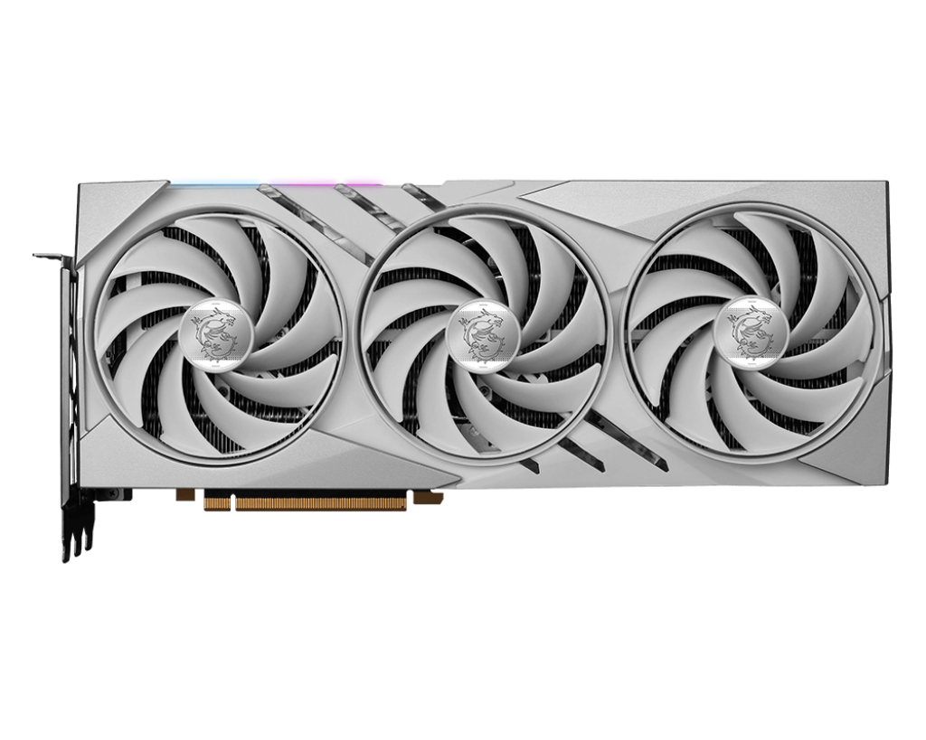 MSI GeForce RTX 4080 SUPER 16GB Gaming X SLIM White Grafikkarte 3xDP/HDMI