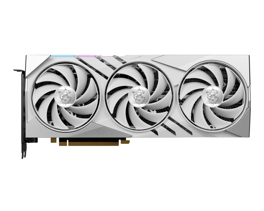 MSI GeForce RTX 4070Ti SUPER 16GB Gaming X SLIM White Grafikkarte 3xDP/HDMI