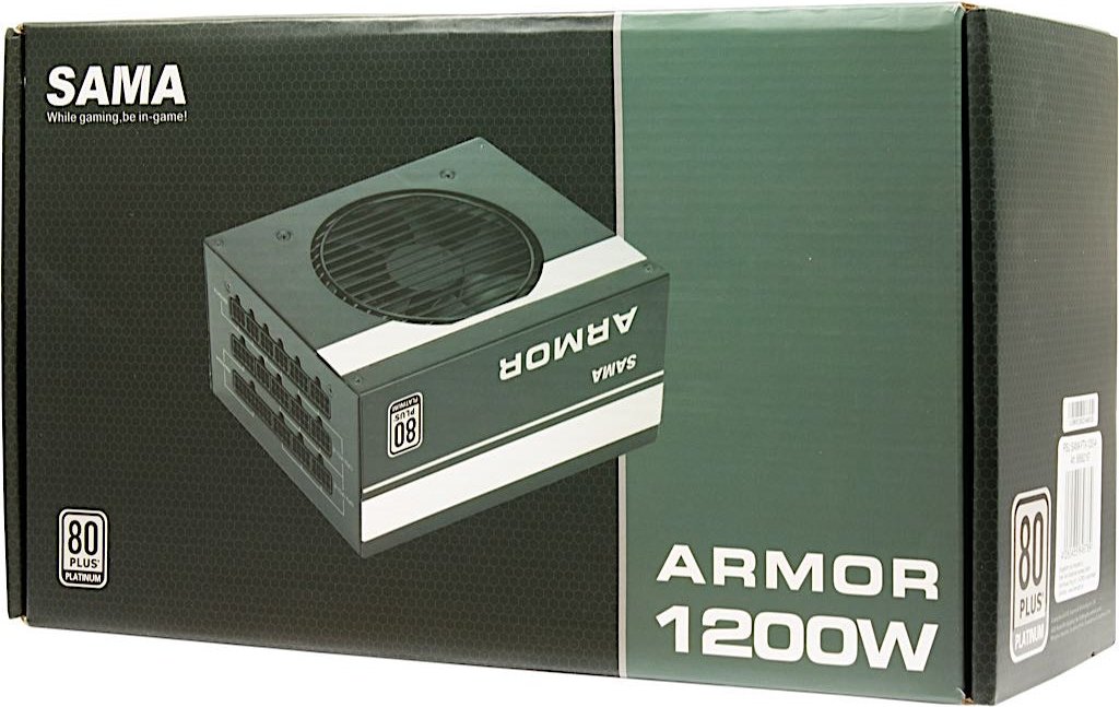 Inter-Tech Sama FTX-1200-A Armor 1200W Netzteil ATX 2.4 120 mm