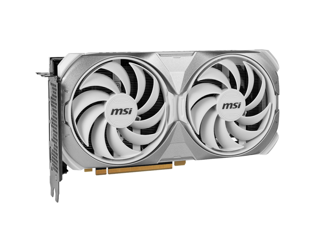 MSI GeForce RTX 4070 Super 12GB VENTUS 2X White OC Grafikkarte 3xDP/HDMI