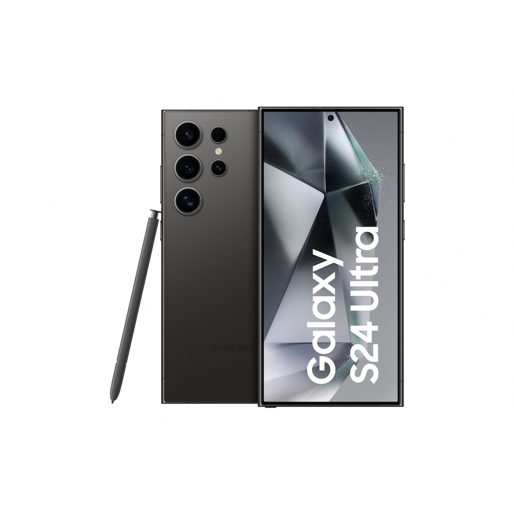 Samsung GALAXY S24 Ultra 5G S928B DS 256GB Titanium Black Android 14  Smartphone ++ Cyberport
