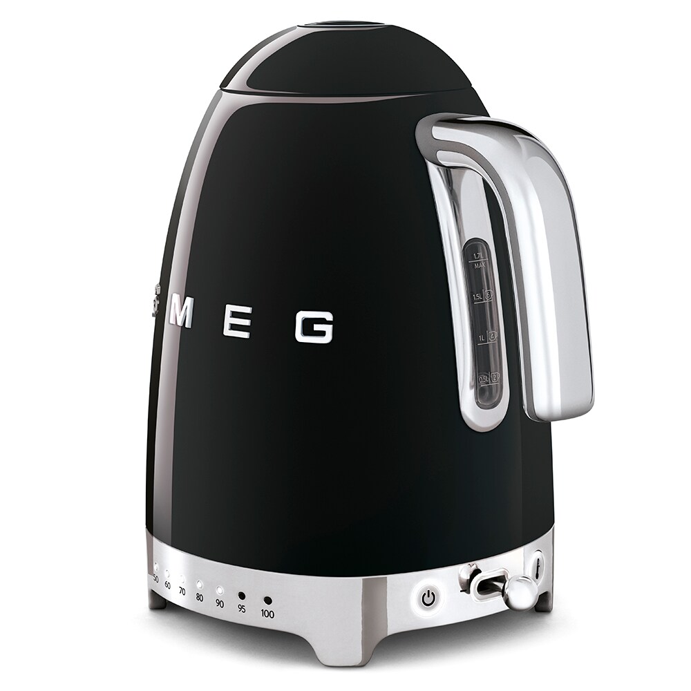 Smeg KLF04BLEU Kettle Wasserkocher 1,7L schwarz