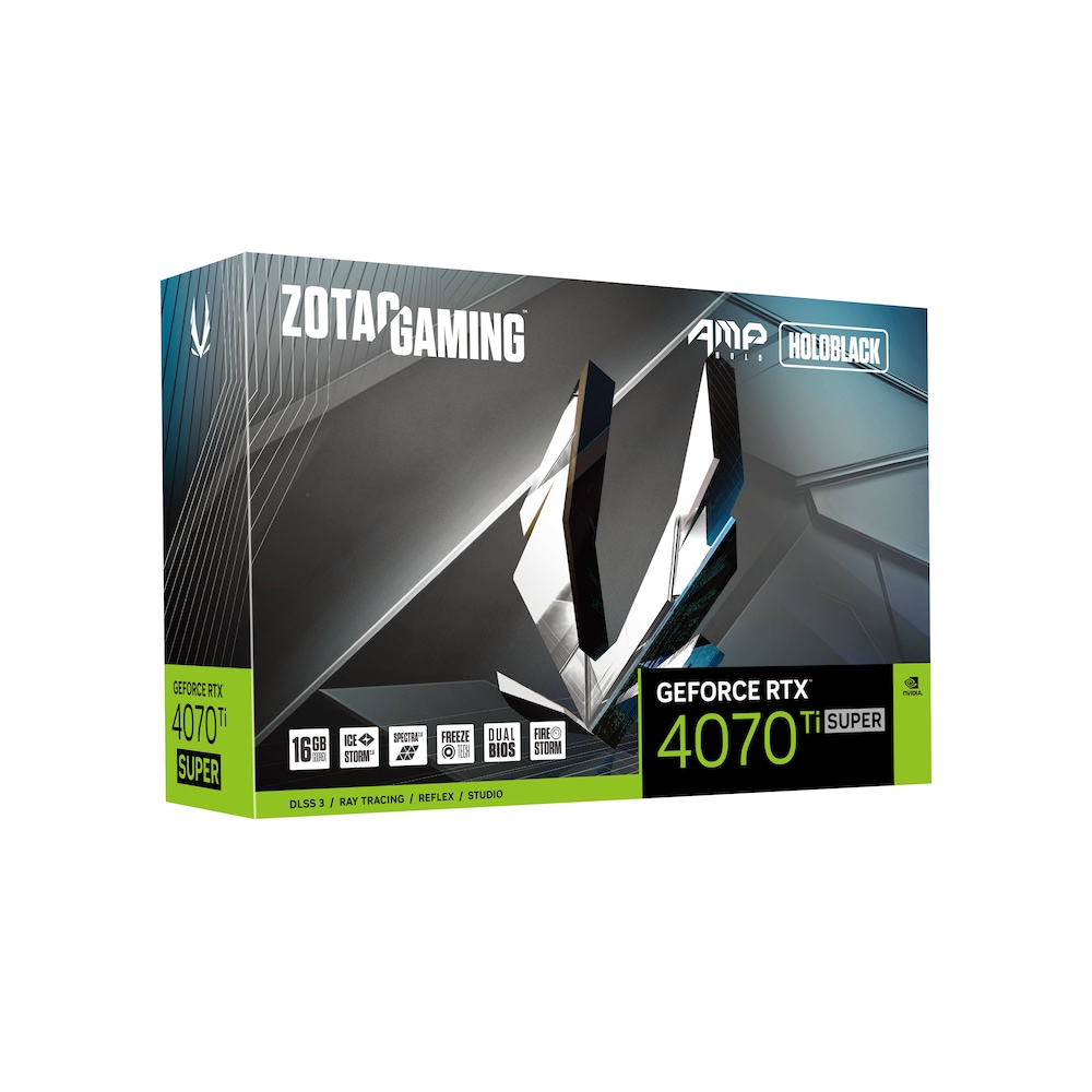 ZOTAC GAMING GeForce RTX 4070Ti Super AMP HOLO 16GB Grafikkarte
