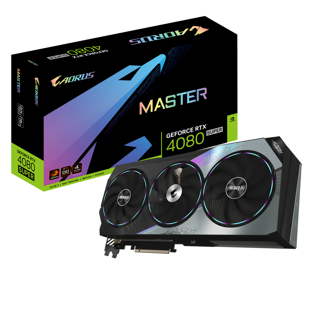 GIGABYTE AORUS GeForce RTX 4080 Super Master 16GB Grafikkarte