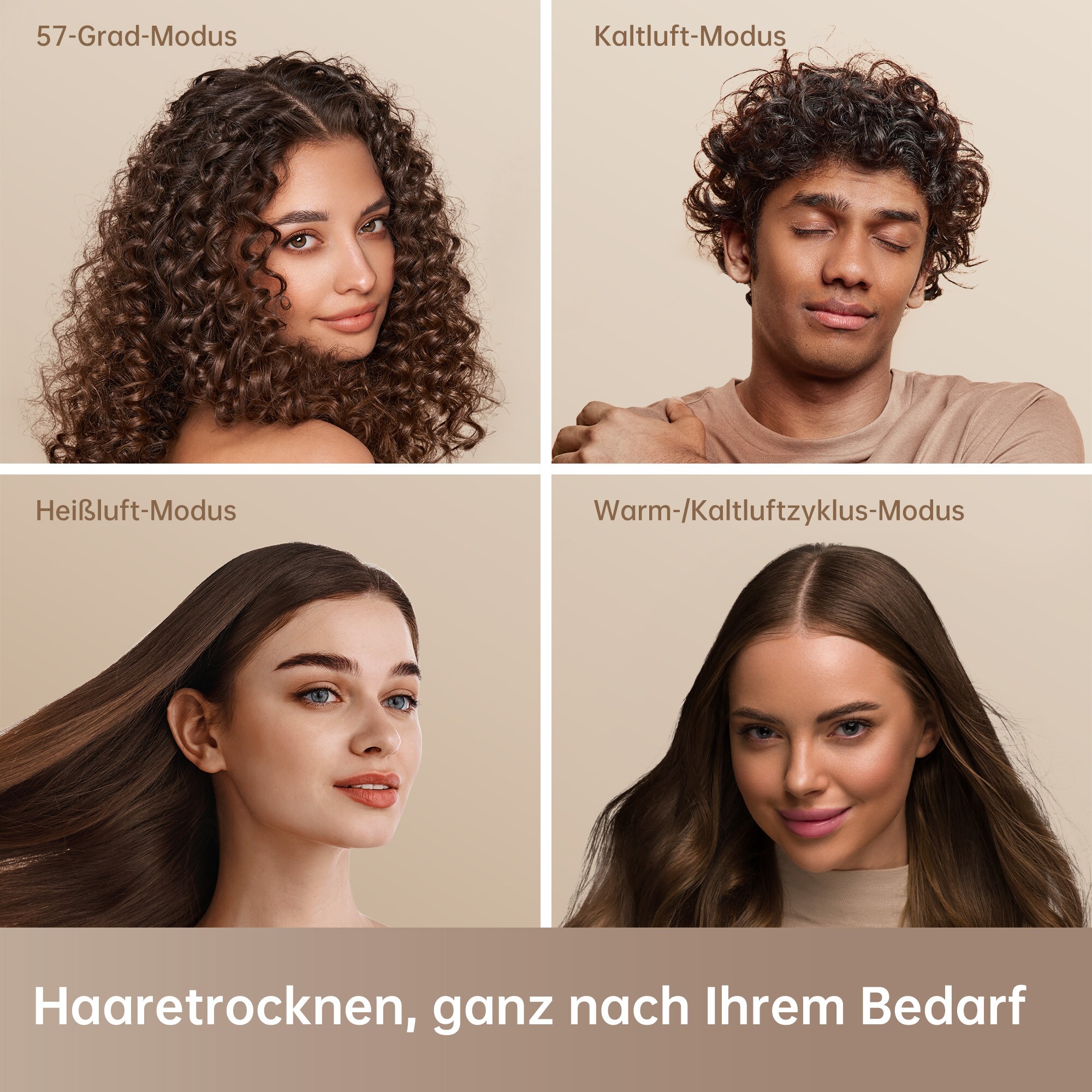 Dreame Hair Glory Combo Haartrockner Weiß