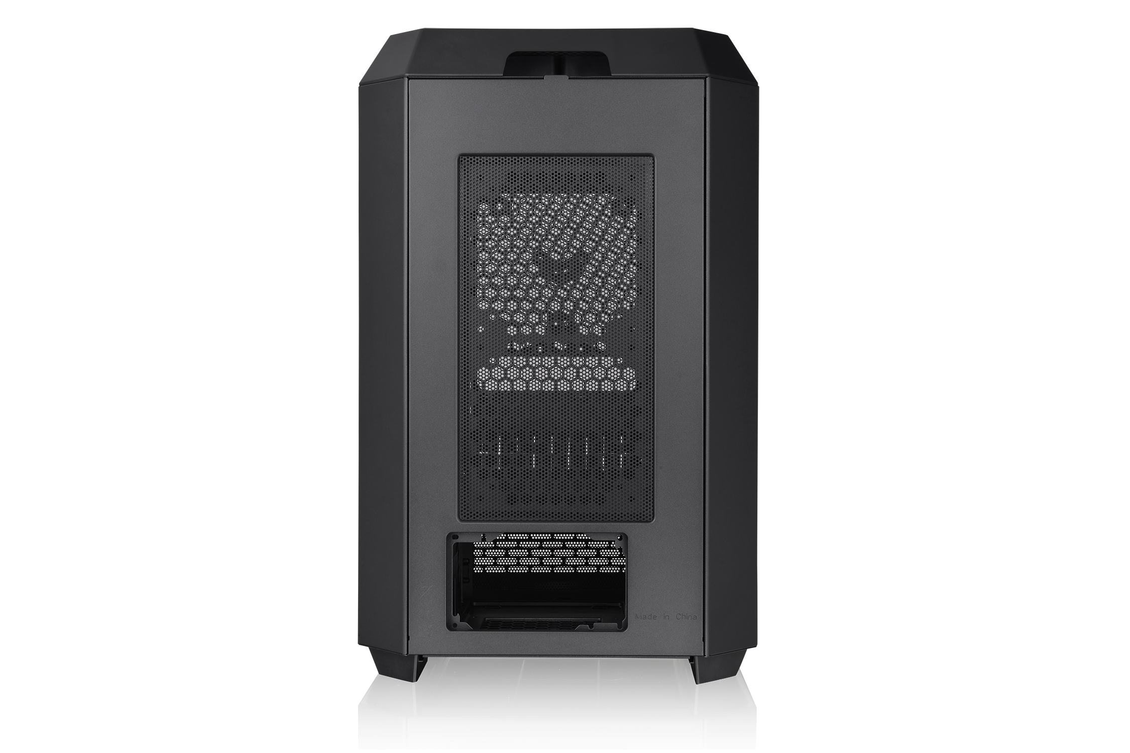 Thermaltake The Tower 300 Micro-Tower Micro-ATX Gehäuse mit Sichtfenster schwarz