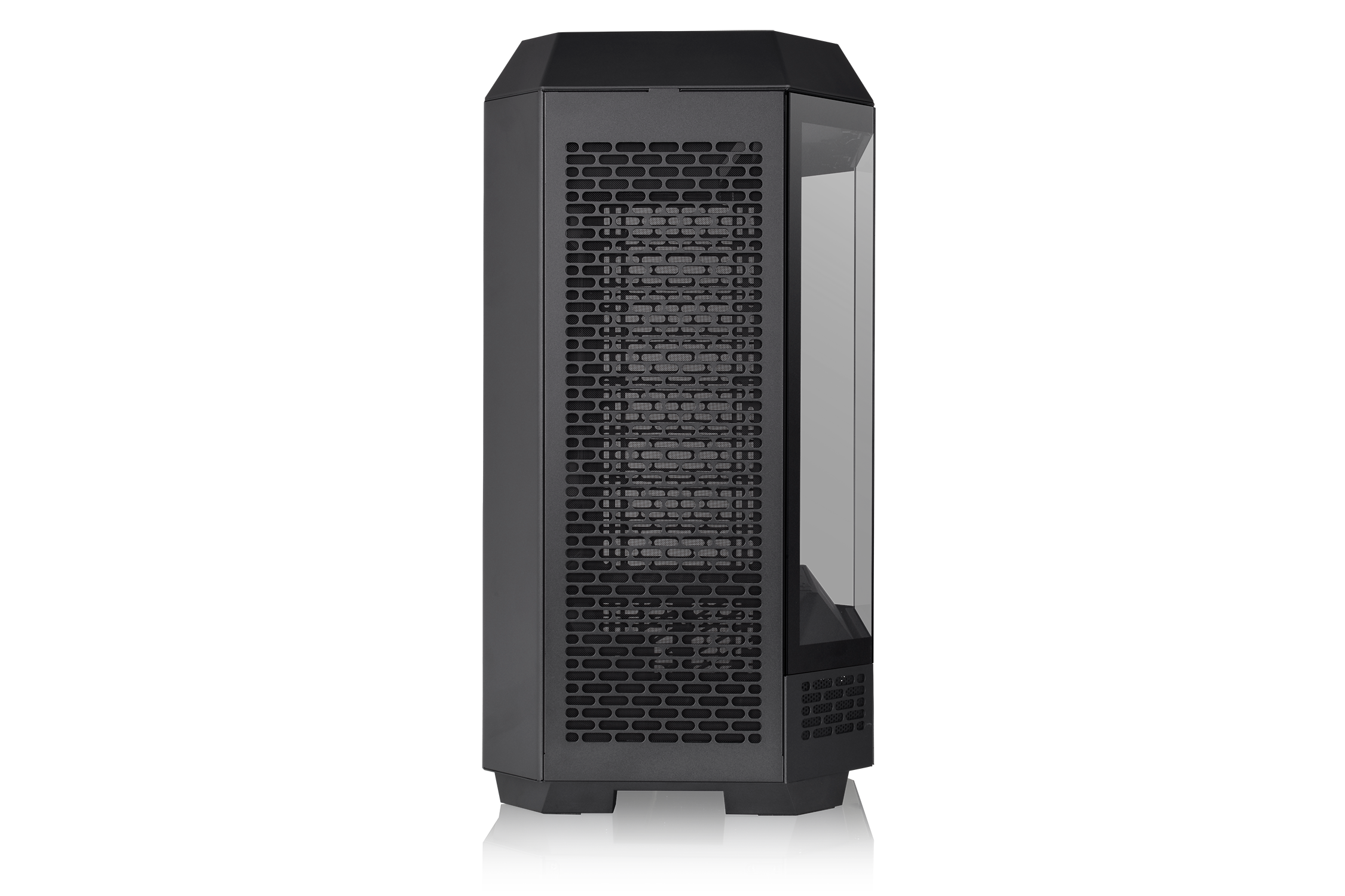 Thermaltake The Tower 300 Micro-Tower Micro-ATX Gehäuse mit Sichtfenster schwarz