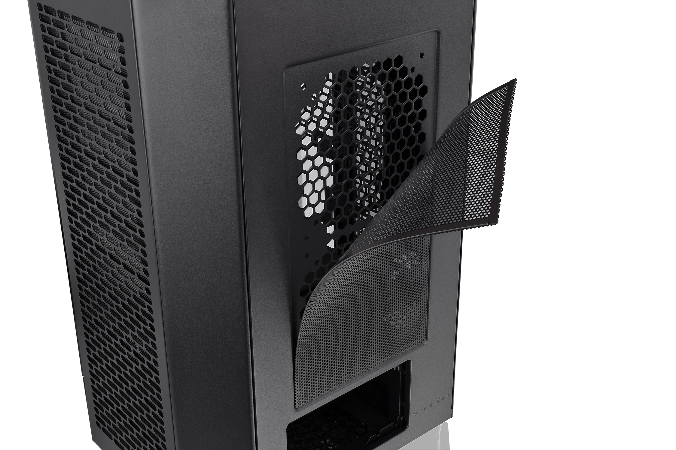 Thermaltake The Tower 300 Micro-Tower Micro-ATX Gehäuse mit Sichtfenster schwarz