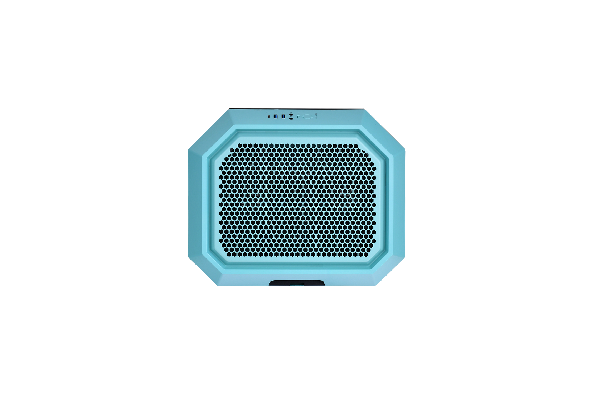 Thermaltake The Tower 300 Micro-Tower Micro-ATX Gehäuse m Sichtfenster Turquoise