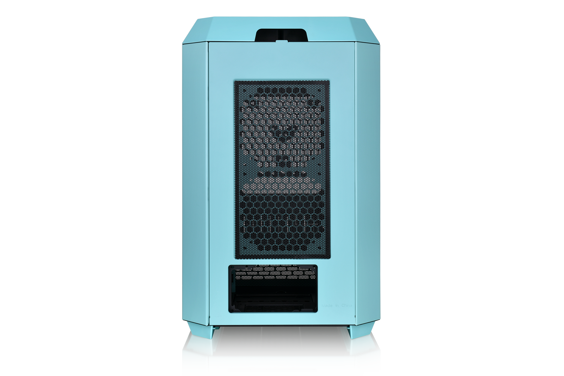 Thermaltake The Tower 300 Micro-Tower Micro-ATX Gehäuse m Sichtfenster Turquoise