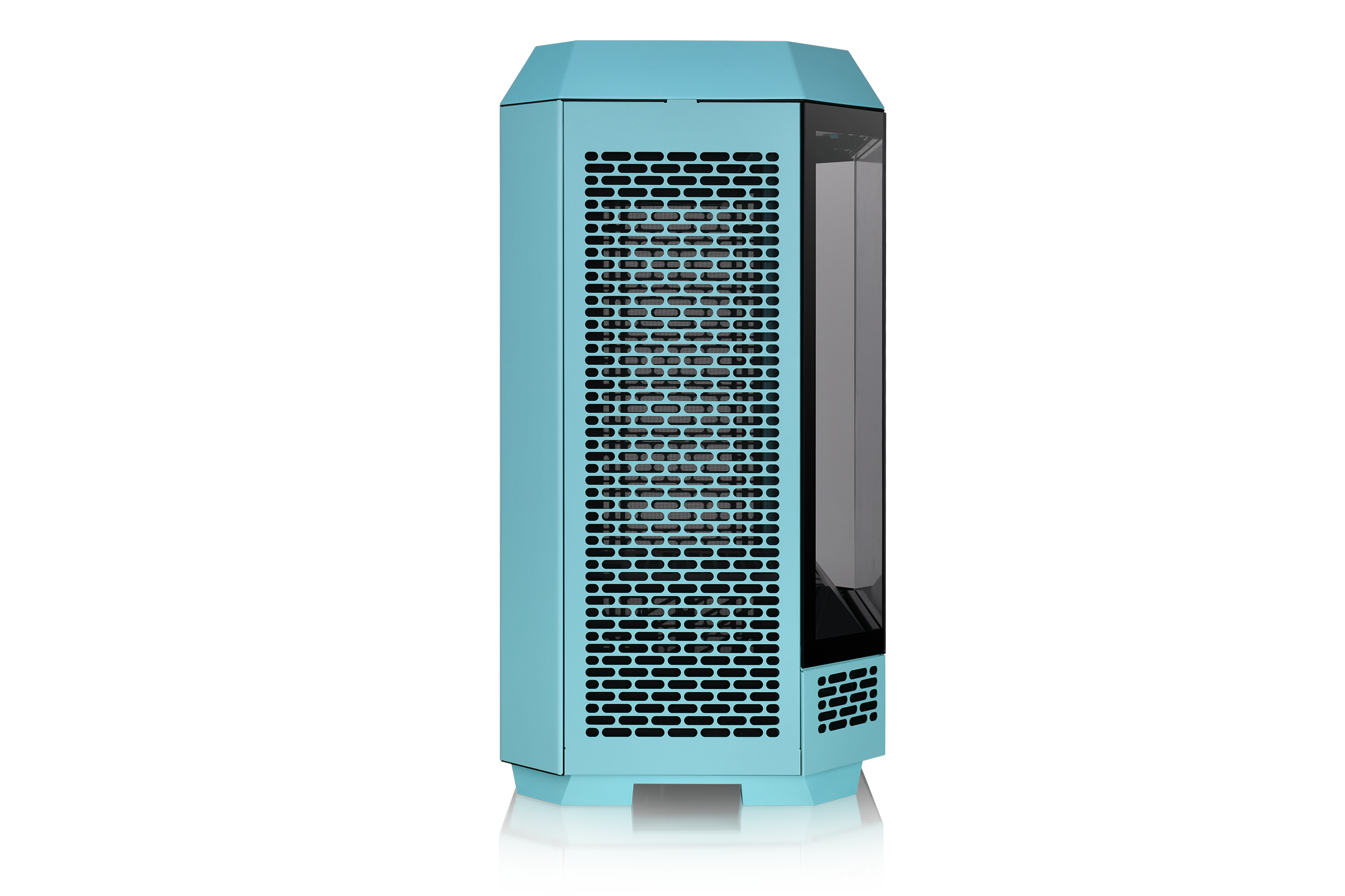 Thermaltake The Tower 300 Micro-Tower Micro-ATX Gehäuse m Sichtfenster Turquoise