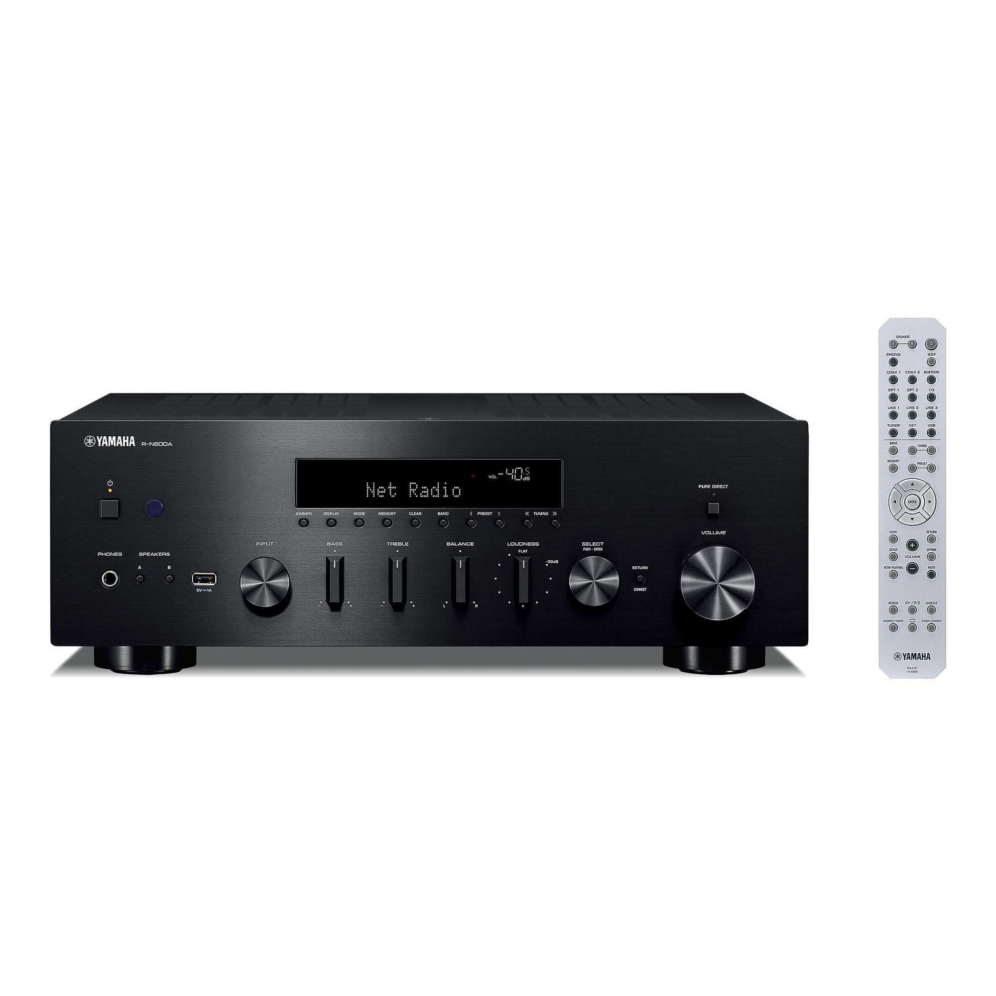 Yamaha R-N600A Network Receiver schwarz