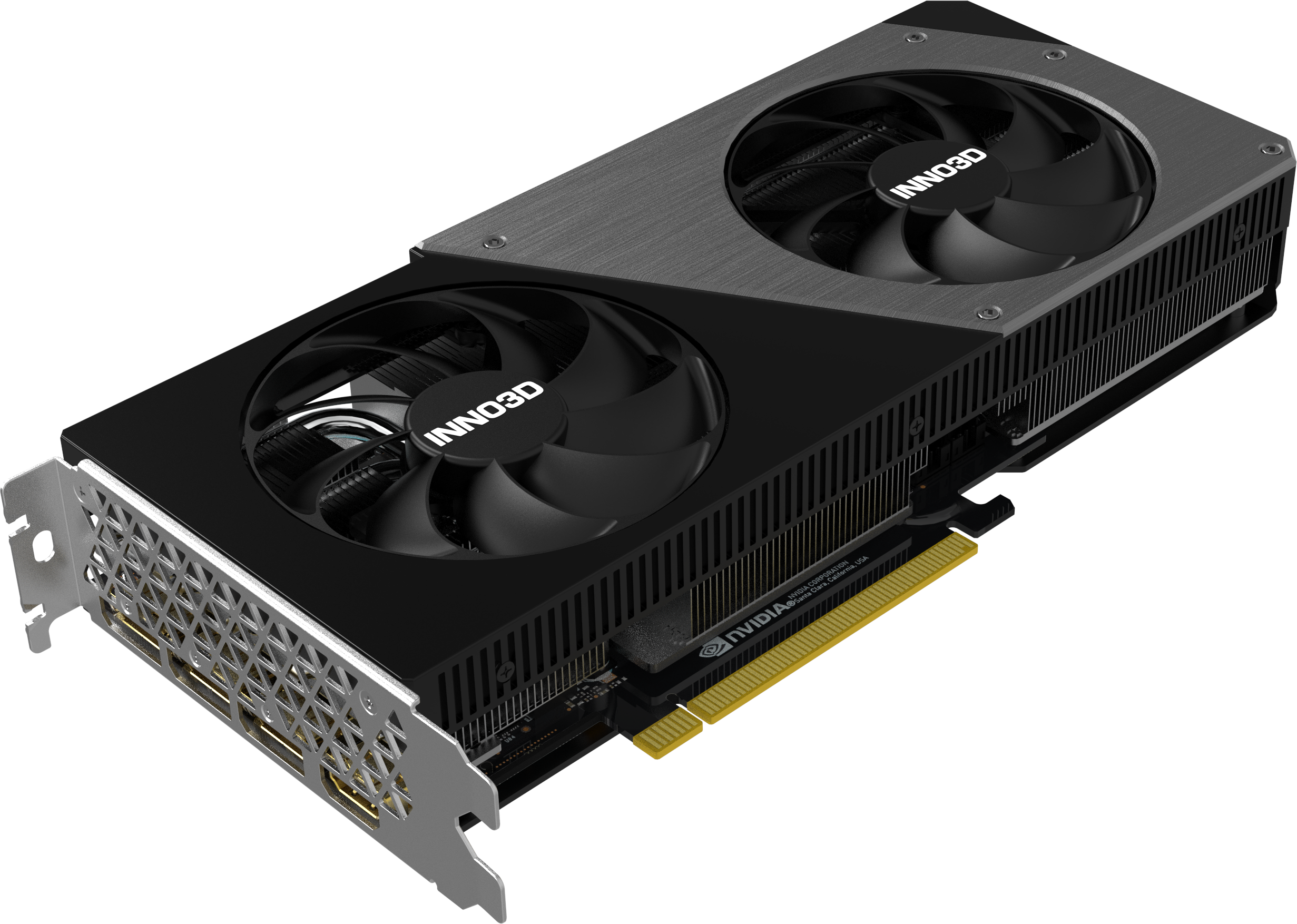 INNO3D GeForce RTX 4070 Ti SUPER TWIN X2 16GB Grafikkarte 3xDP/HDMI