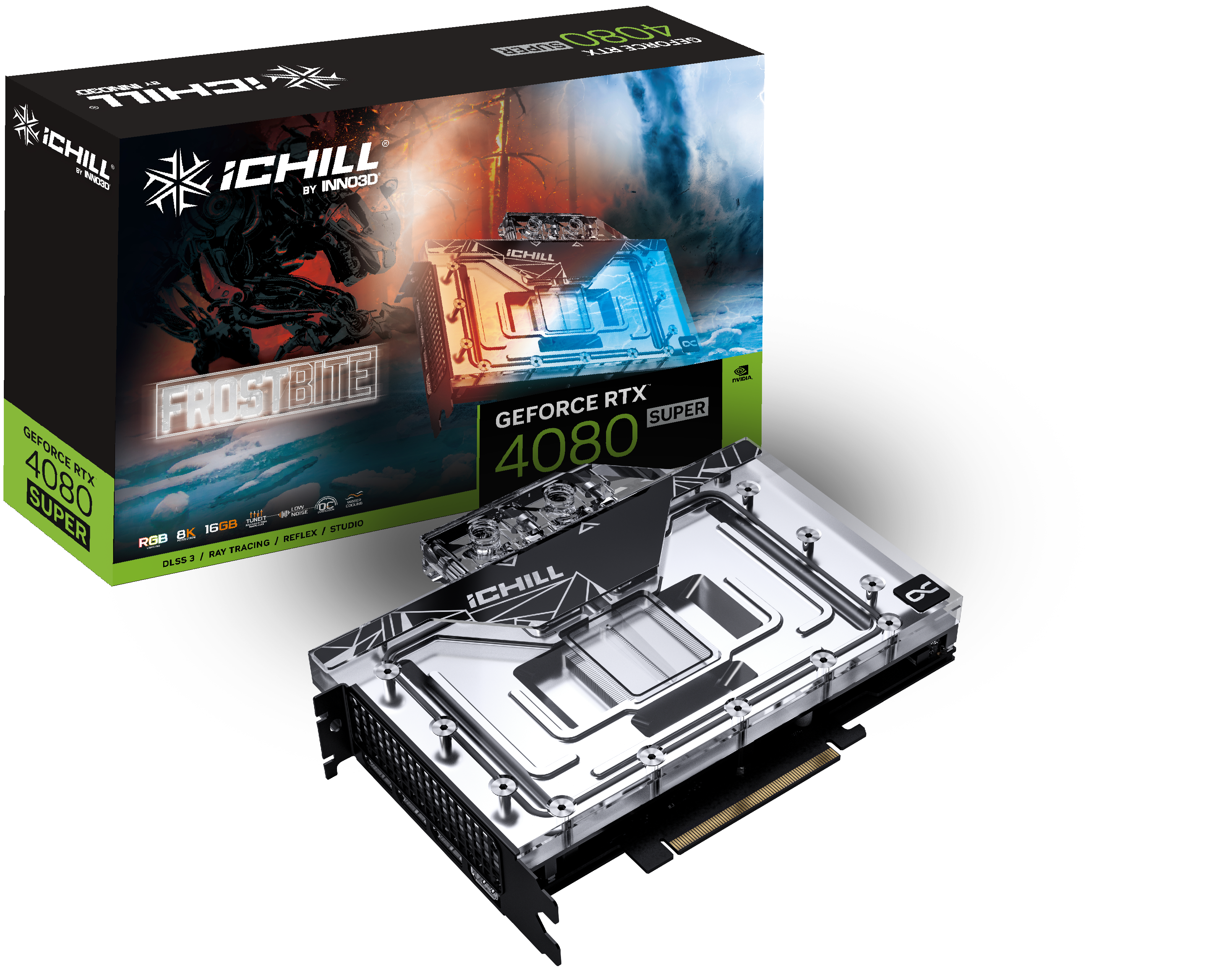 INNO3D GeForce RTX 4070 Ti SUPER TWIN X2 16GB Grafikkarte 3xDP/HDMI