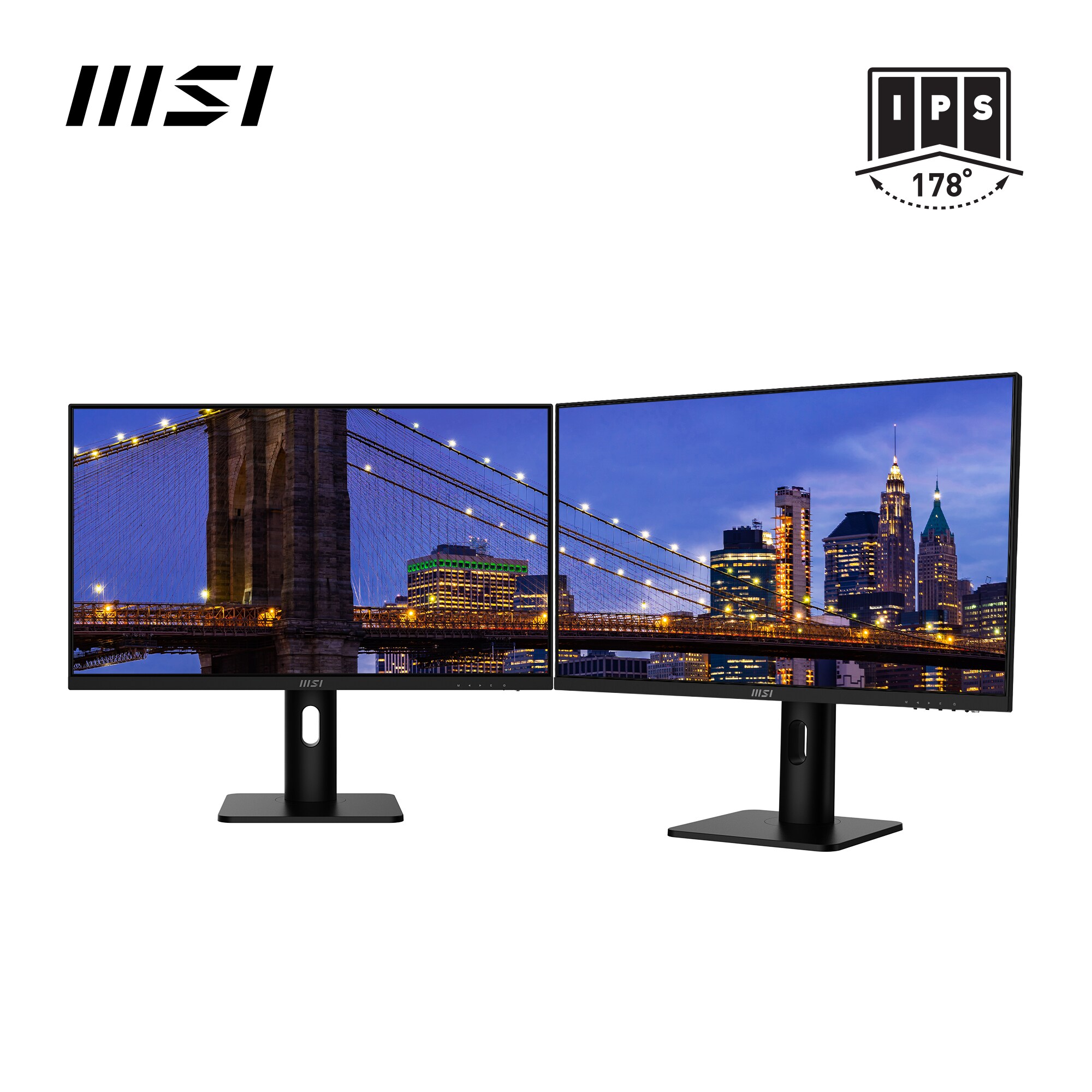 MSI Pro MP273APDE 69cm (27") FHD IPS Office Monitor 16:9 HDMI/DP/VGA 100Hz Sync