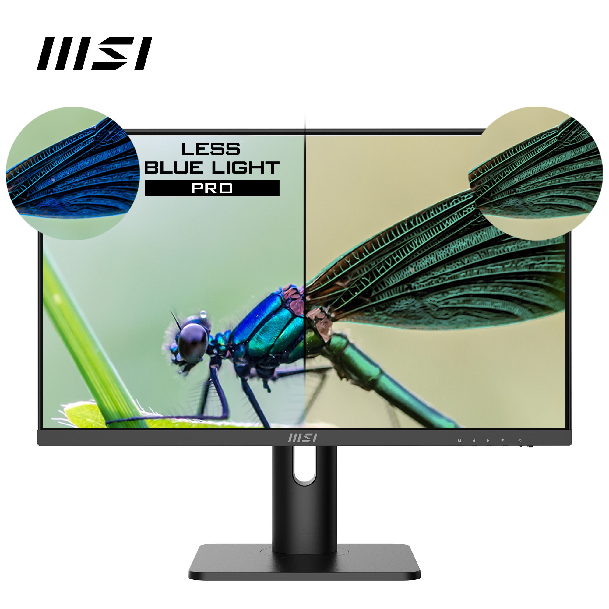 MSI Pro MP243XPDE 60cm (23,8") FHD IPS Office Monitor 16:9 HDMI/DP 100Hz Sync