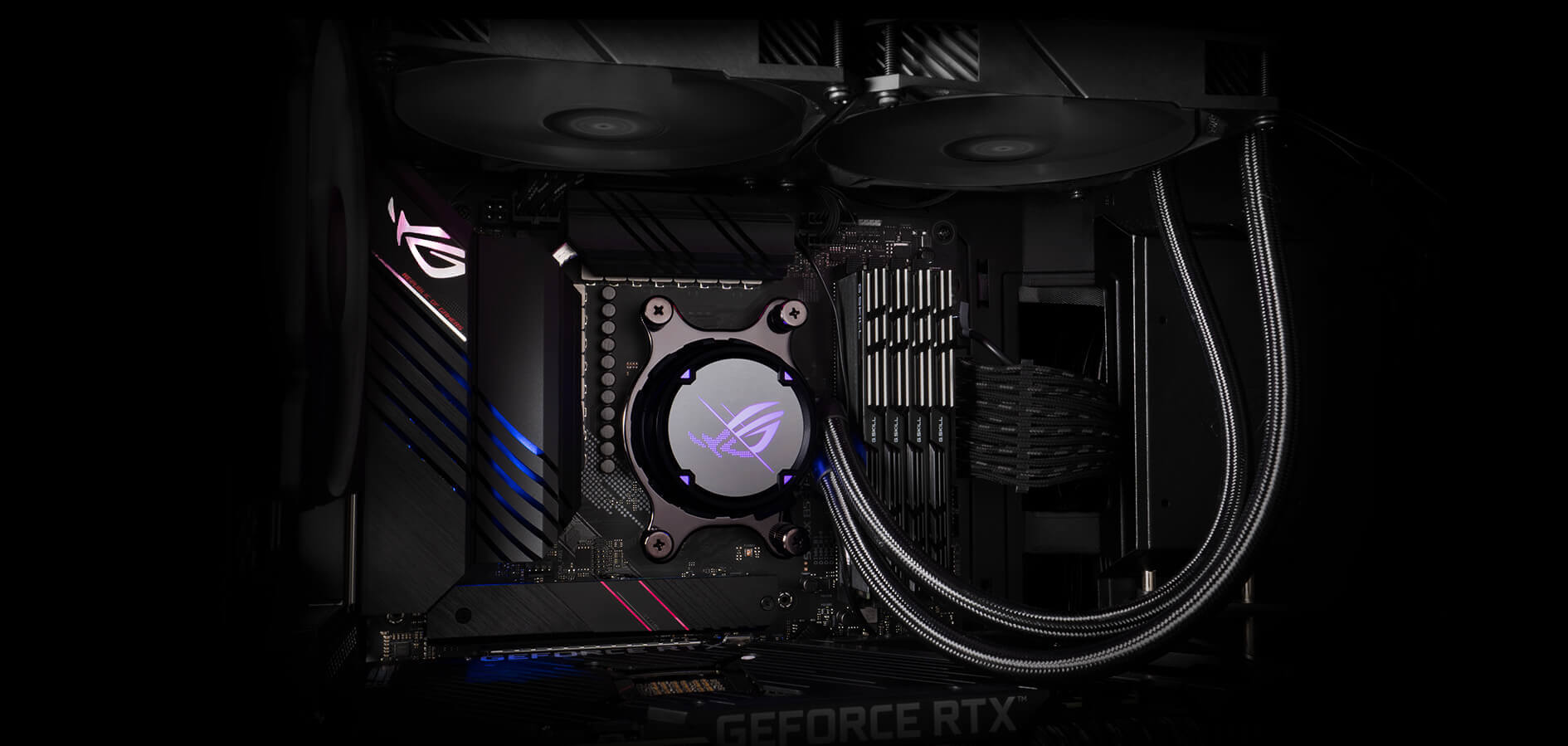 ASUS ROG Strix LC II 360 ARGB Komplettwasserkühlung für AMD und Intel CPUs