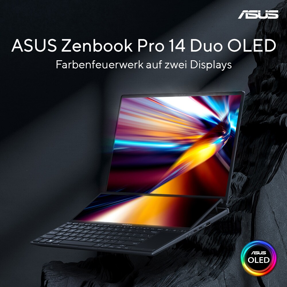 ASUS Zenbook Pro 14 Duo UX8402VU i9-13900H 32GB/1TB SSD 14"2,8K RTX4050 W11P