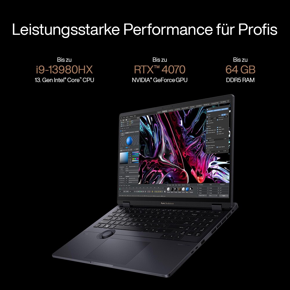 ASUS ProArt 16 OLED H7604JI-MY008W i9-13980HX 32GB/2TB SSD 16"3,2K RTX4070 W11