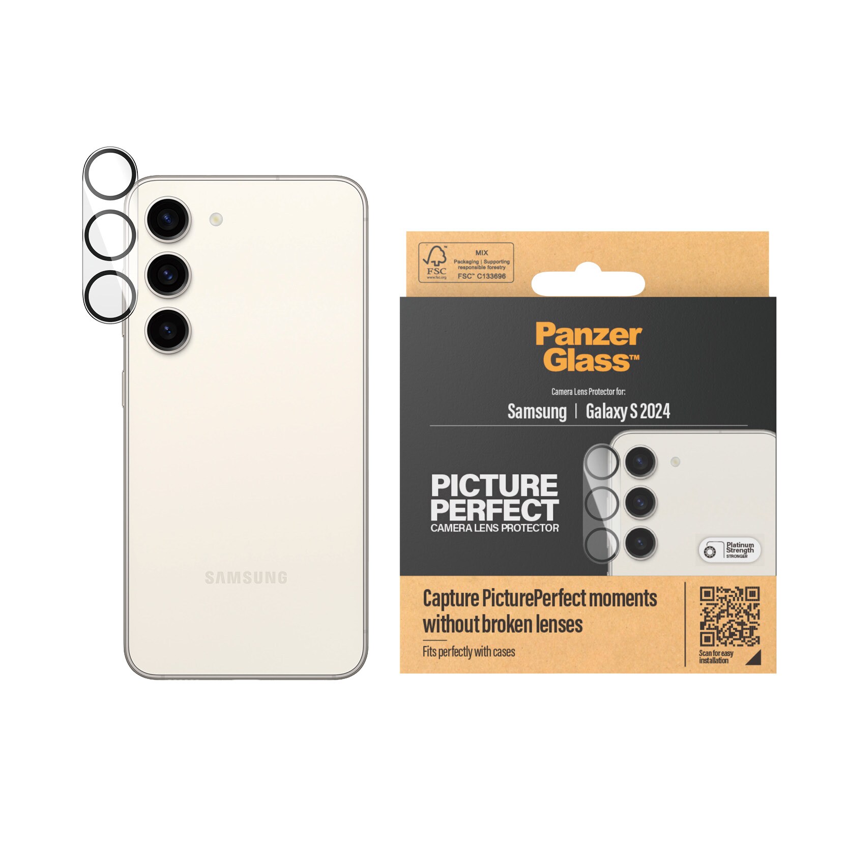 PanzerGlass PicturePerfect Kameraschutz Samsung Galaxy S23/S23+