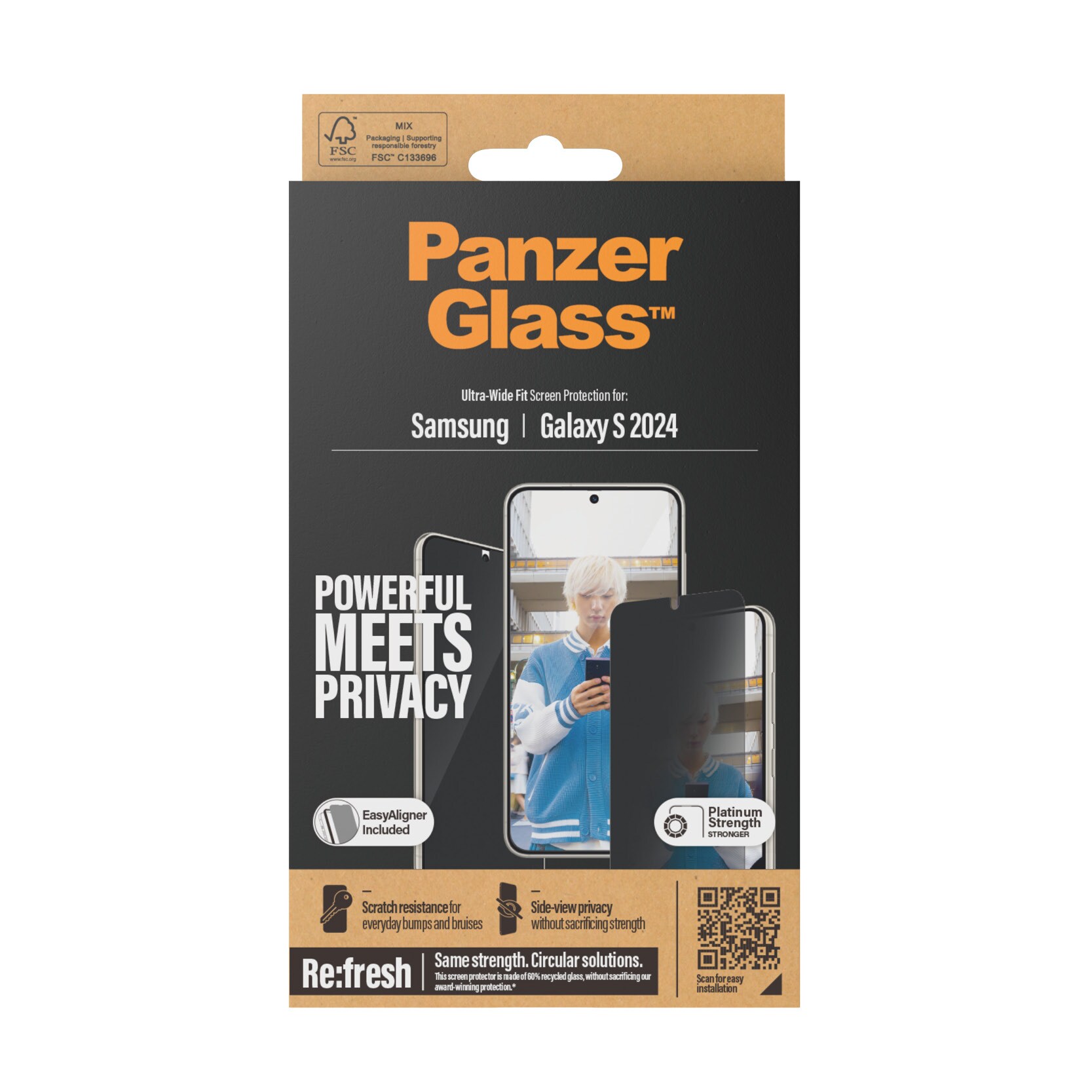 PanzerGlass Privacy Samsung Galaxy S24