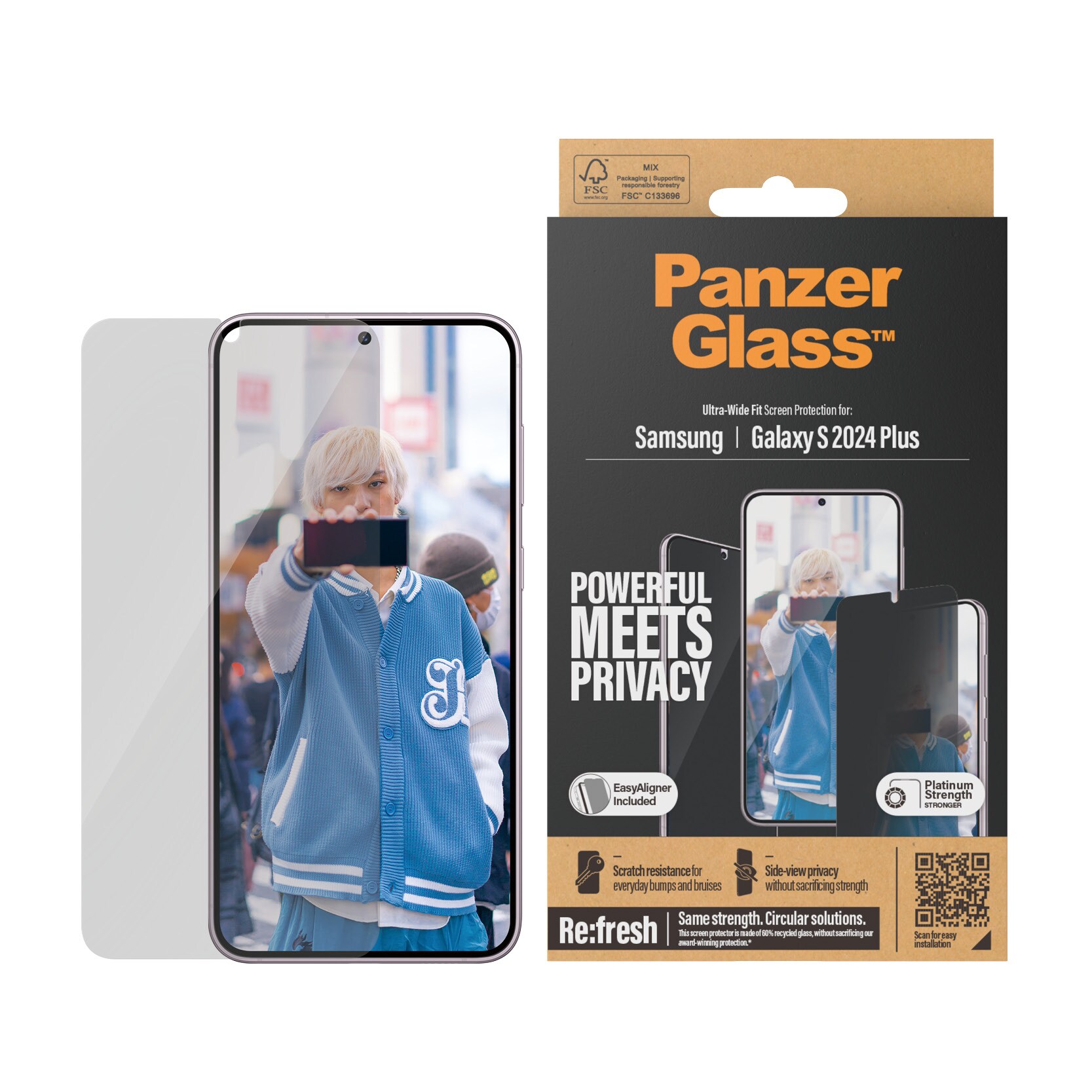 PanzerGlass Privacy Samsung Galaxy S24 Plus