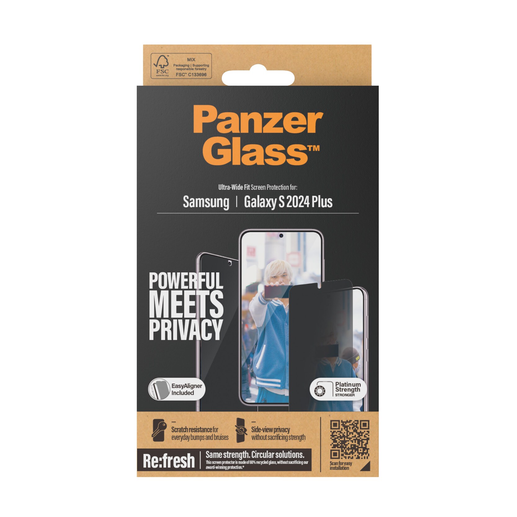 PanzerGlass Privacy Samsung Galaxy S24 Plus